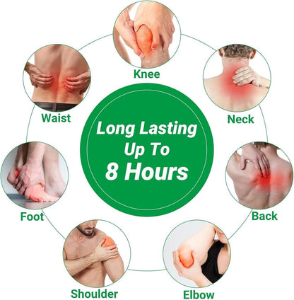 Herbal Knee Pain Relief Patches (Pack of 10, 20, 30)