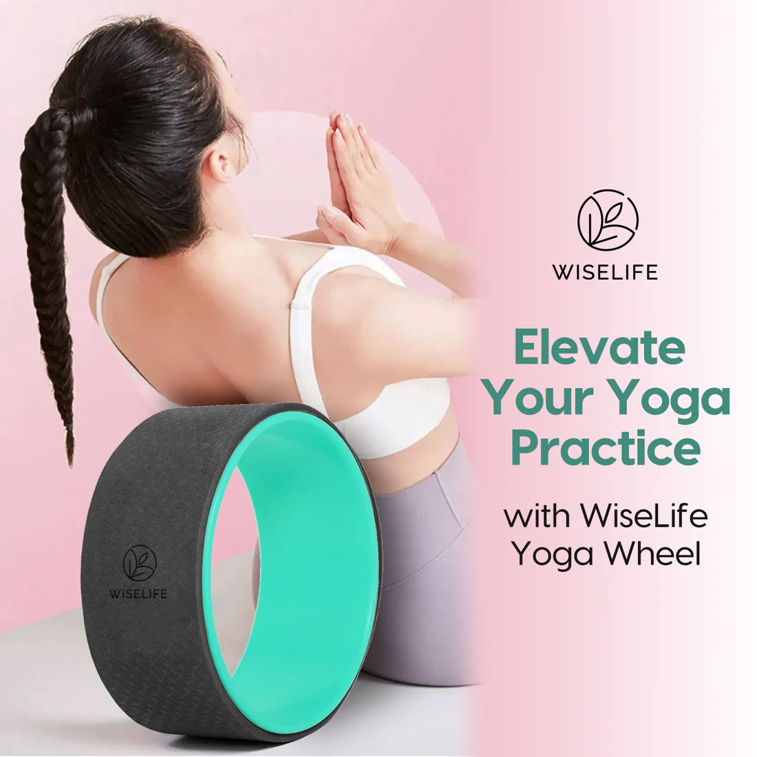 Yoga Back Wheel – Ultimate Support for Flexibility & Pain Relief