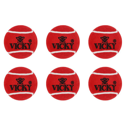 Vicky Pressureless Rubber Tennis Ball – Long-Lasting Bounce & Multi-Purpose Use