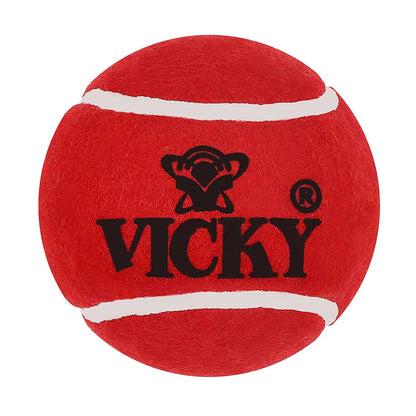 Vicky Pressureless Rubber Tennis Ball – Long-Lasting Bounce & Multi-Purpose Use