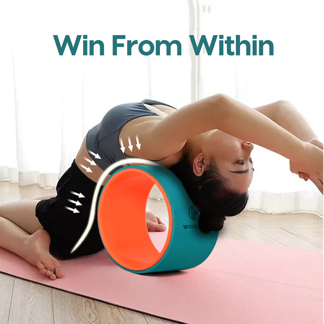 Yoga Back Wheel – Ultimate Support for Flexibility & Pain Relief