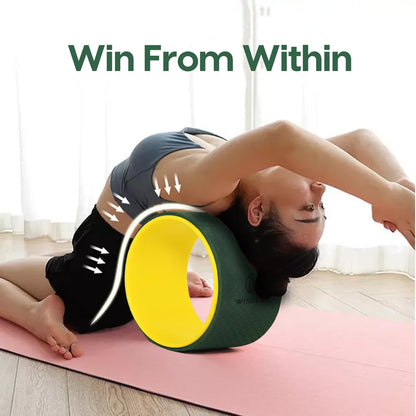 Yoga Back Wheel – Ultimate Support for Flexibility & Pain Relief