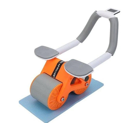 Advanced Automatic Rebound Ab Roller – High-Stability Core Trainer
